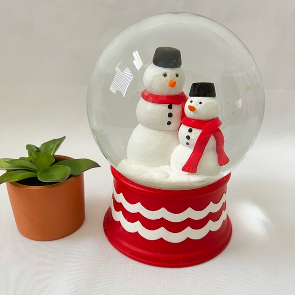 Snowman duo snow globe - Picture 1 of 5